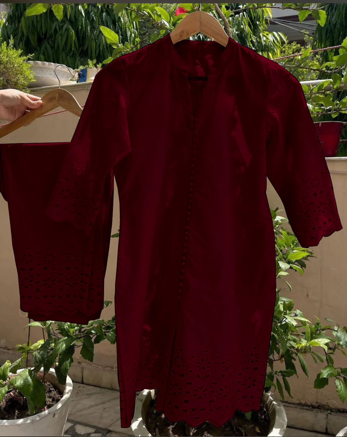 Cutwork 2pcs - Image 2