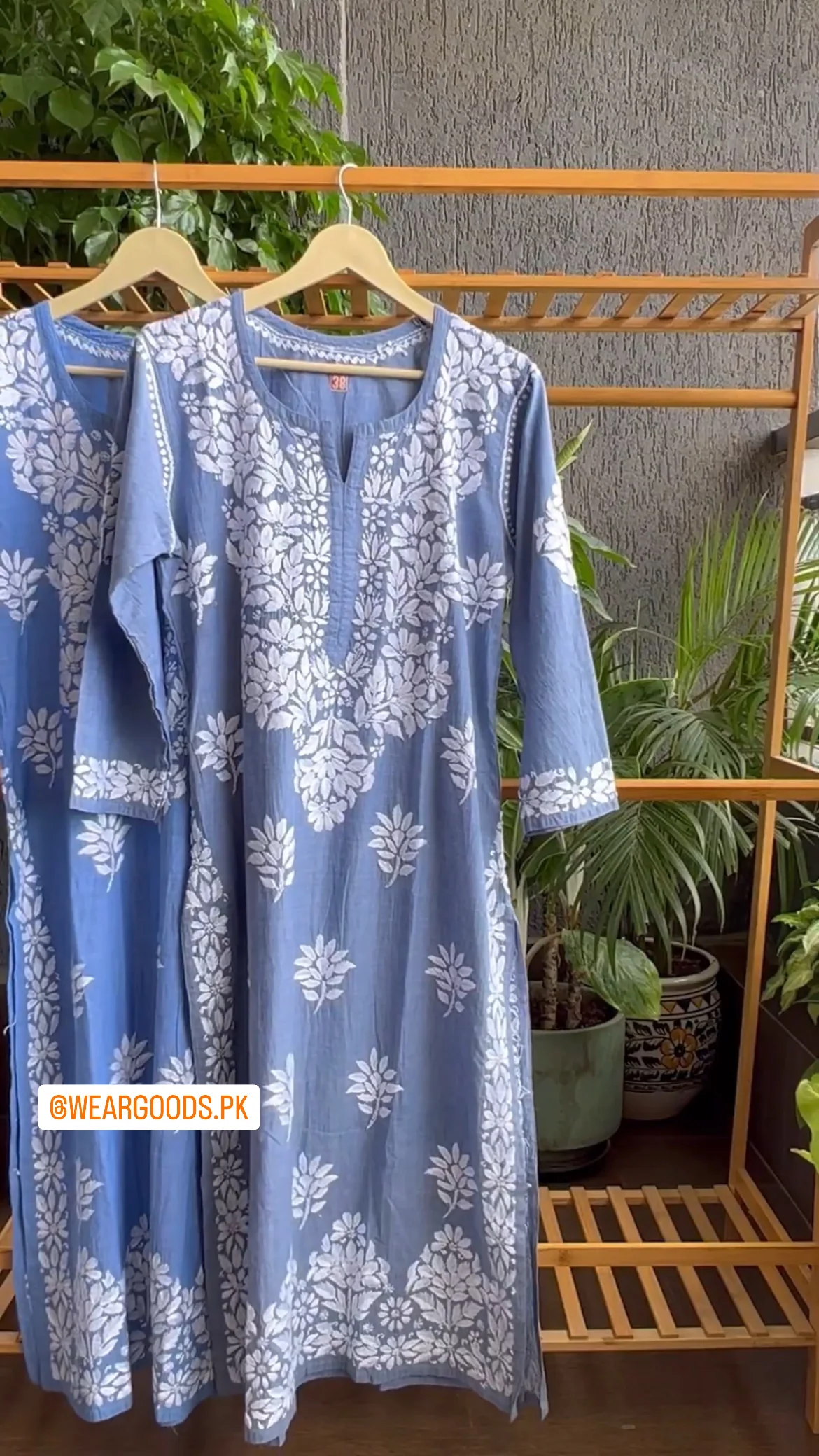 Denim kurta - Image 2