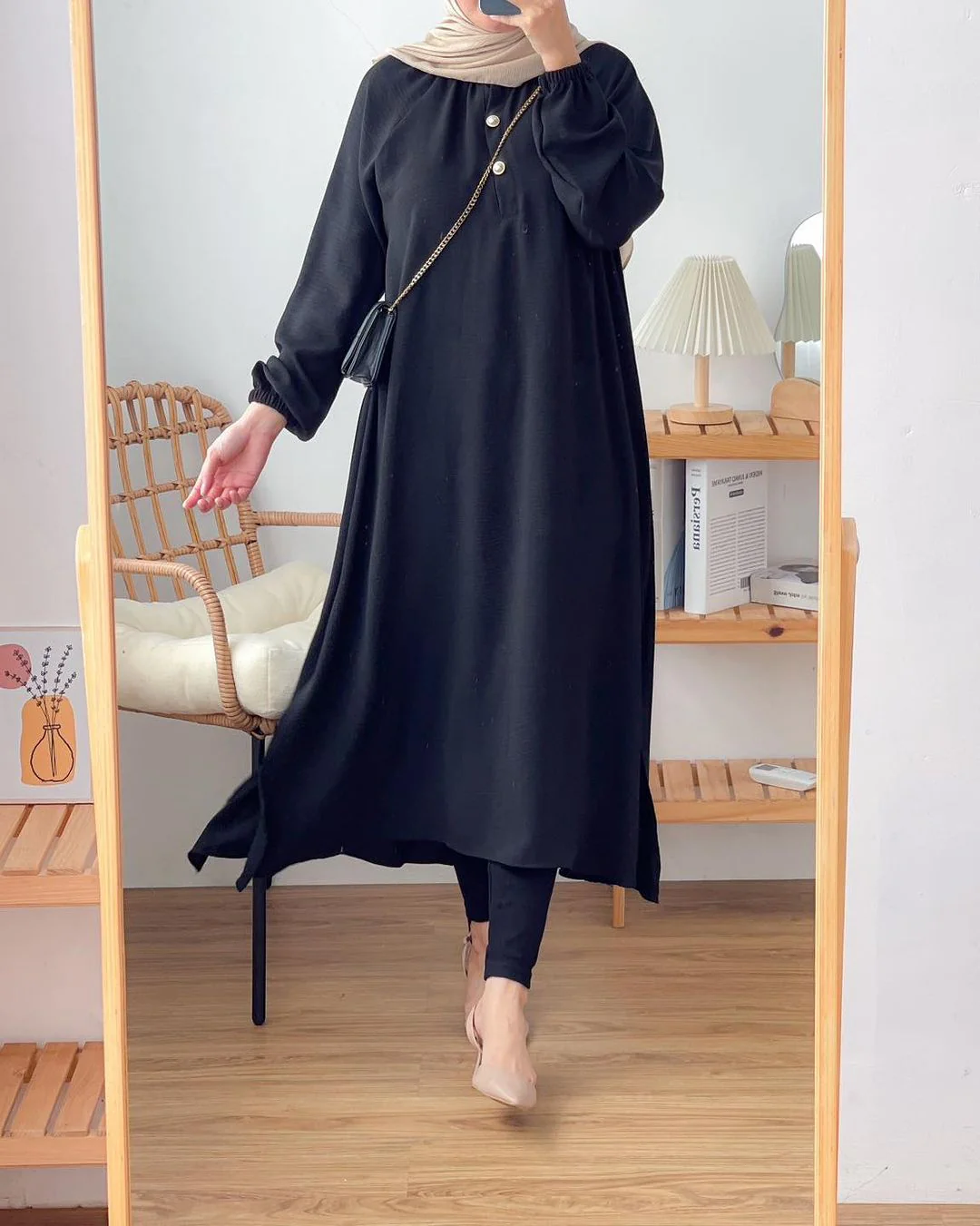 Georgette long shirt - Image 6