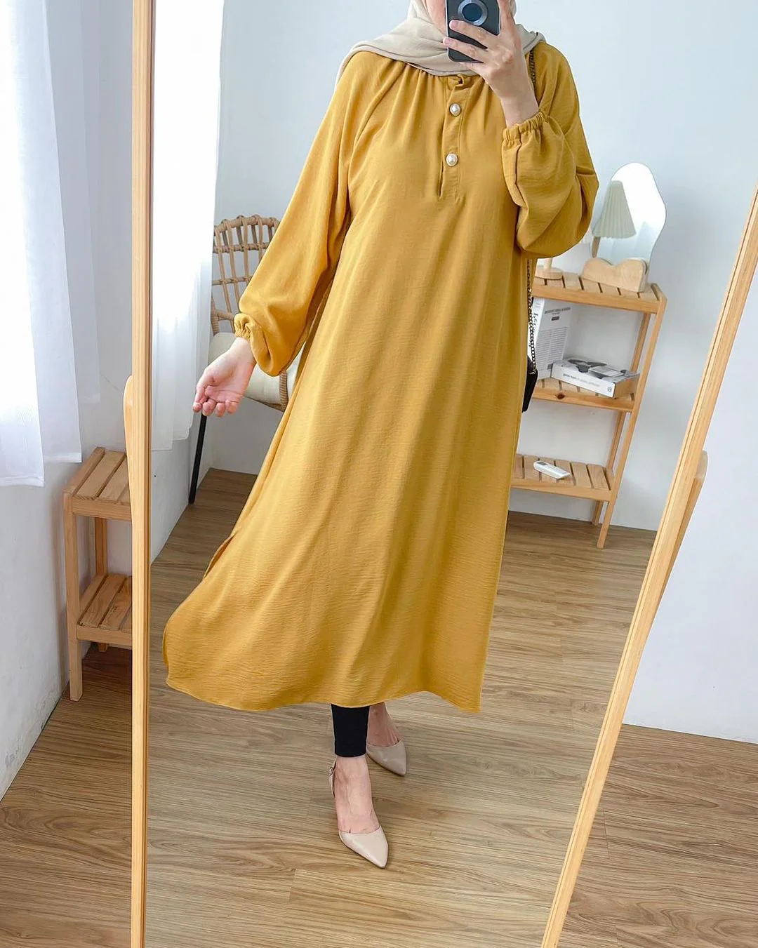 Georgette long shirt - Image 7