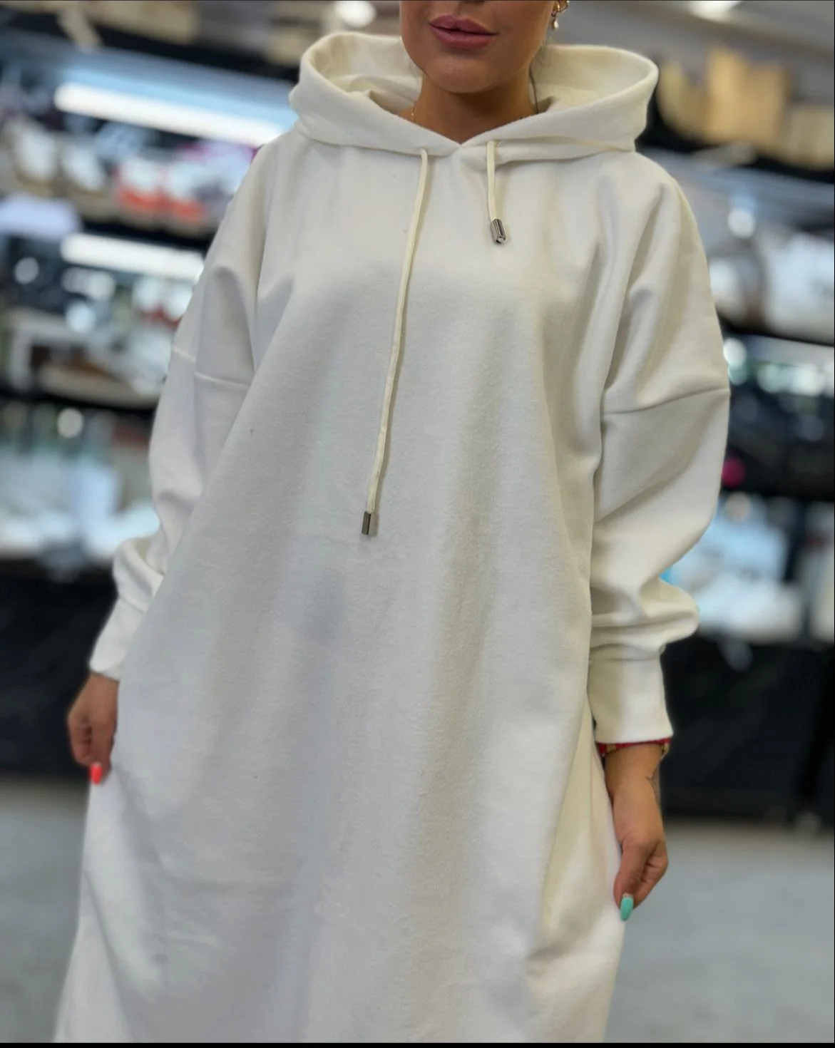 Long baggy hoodie - Image 5
