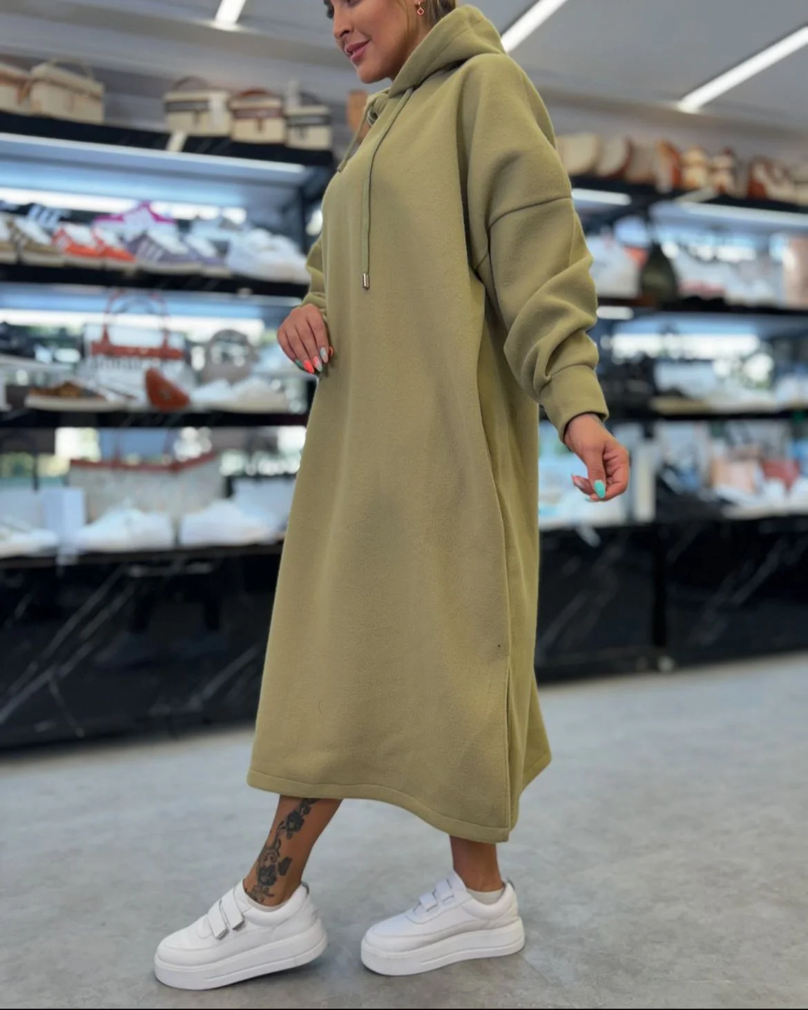 Long baggy hoodie - Image 7