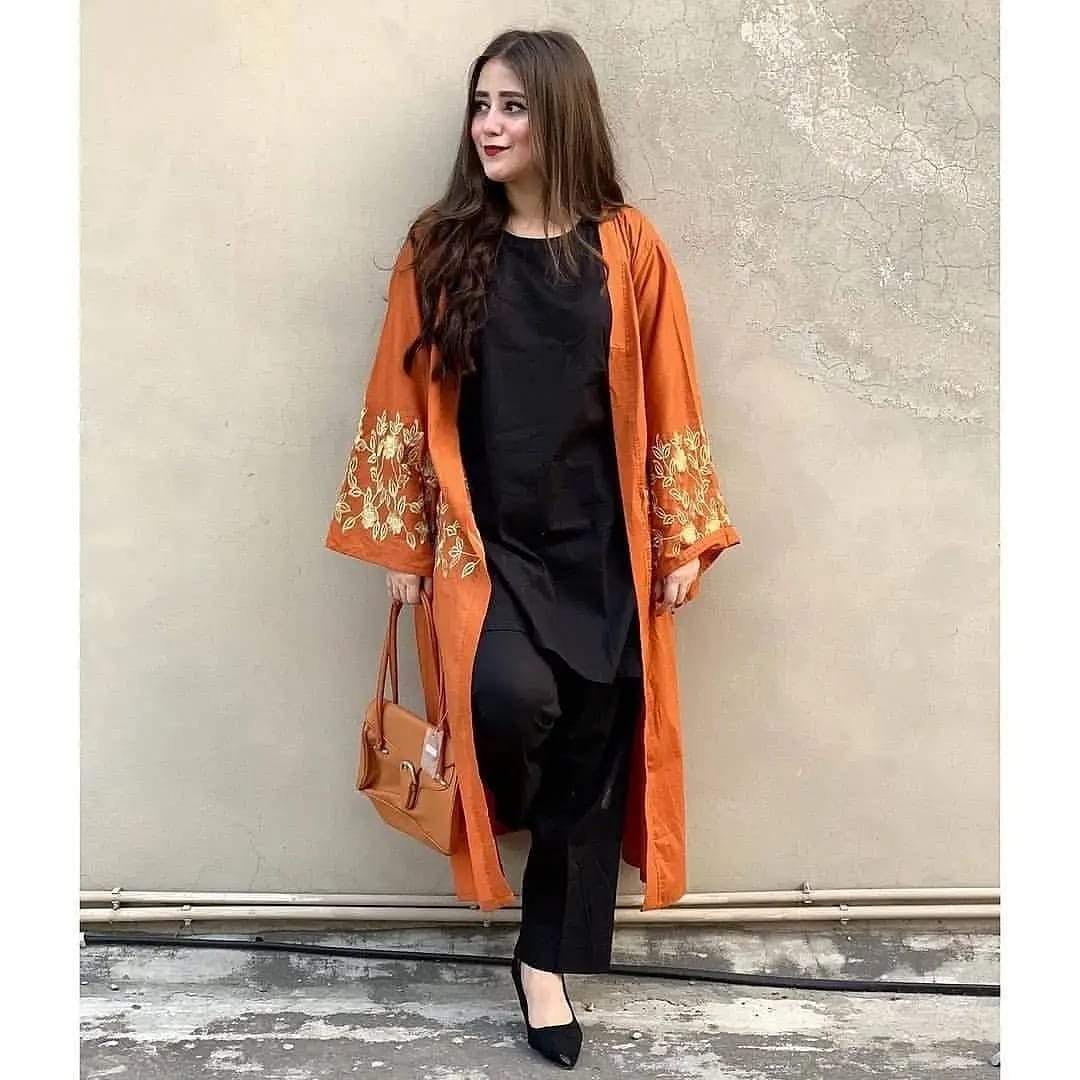 Orange Coat 3pcs - Image 6