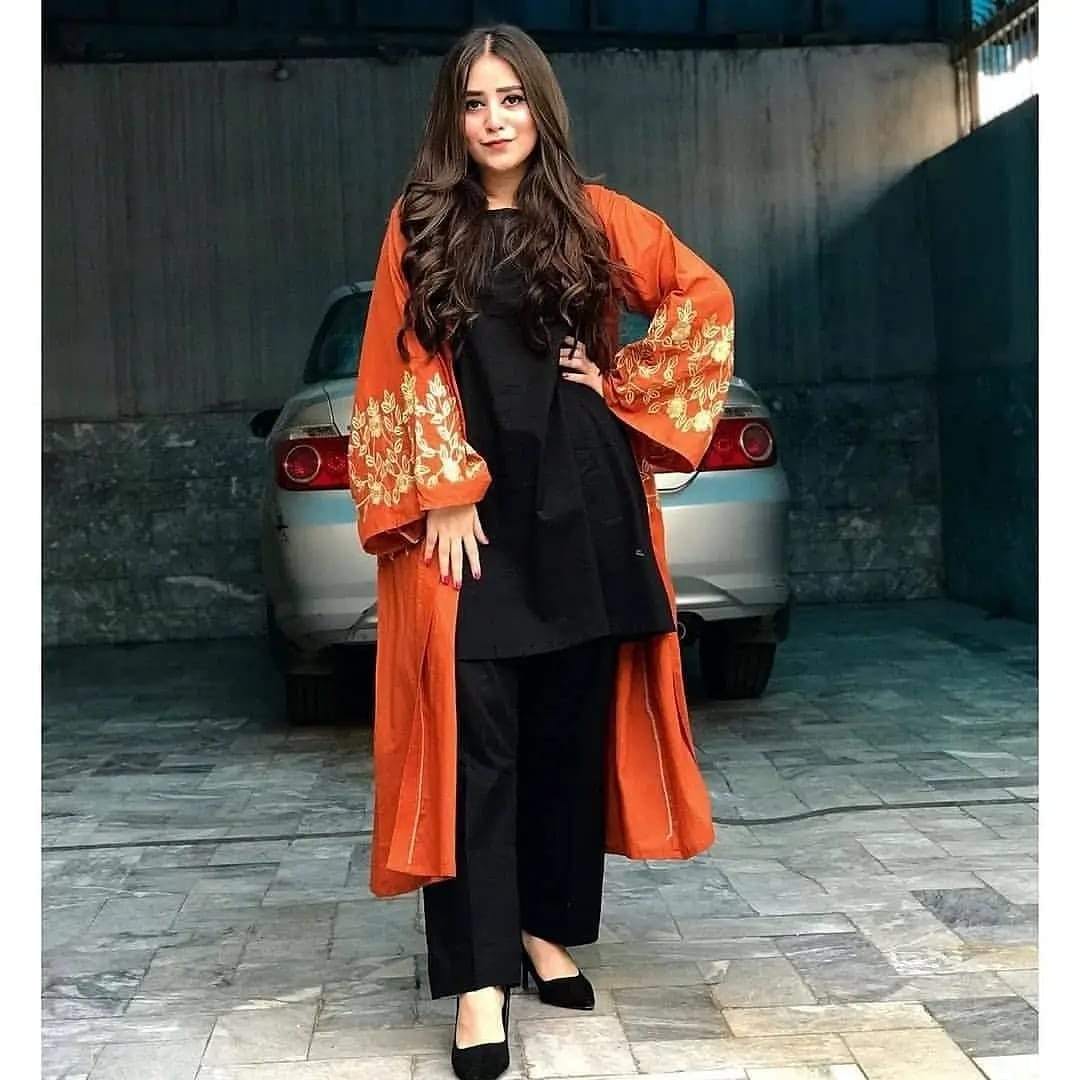 Orange Coat 3pcs - Image 7