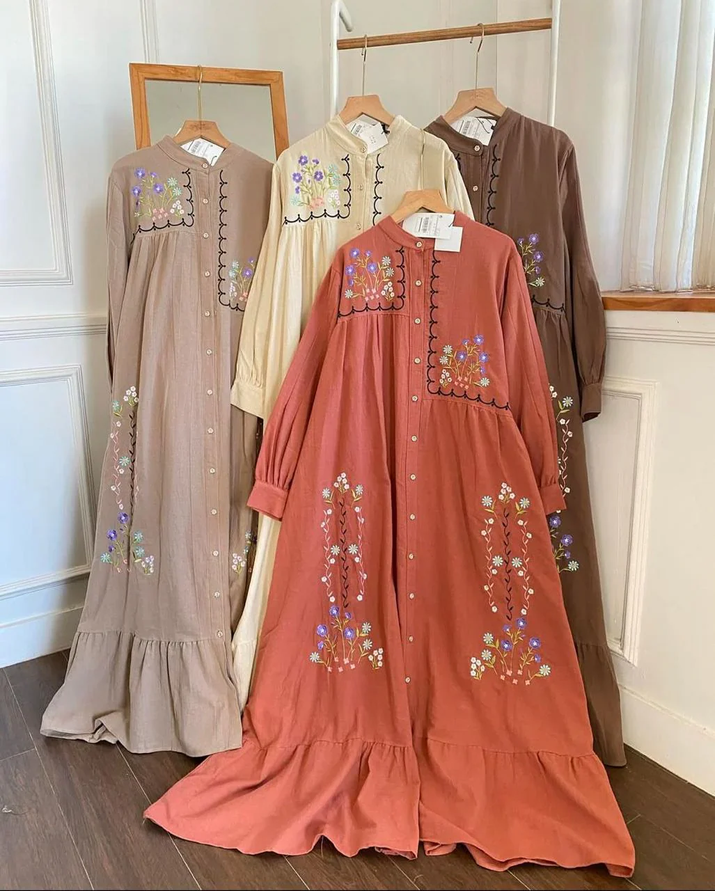 Zaryab Embriodery Frock - Image 4