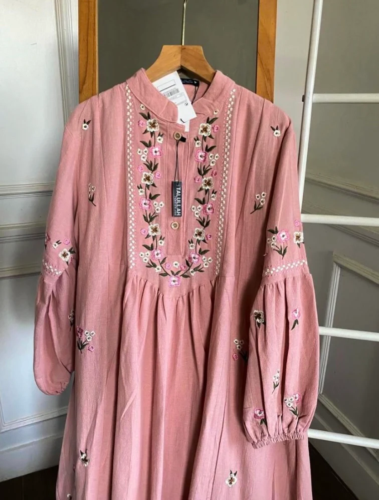 Zelbury Embroidered Frock - Image 5